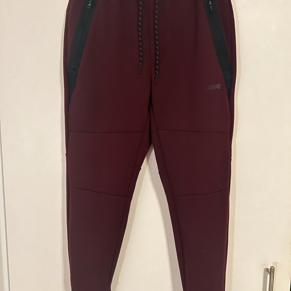 American Eagle Outfitters Burgundy Joggers